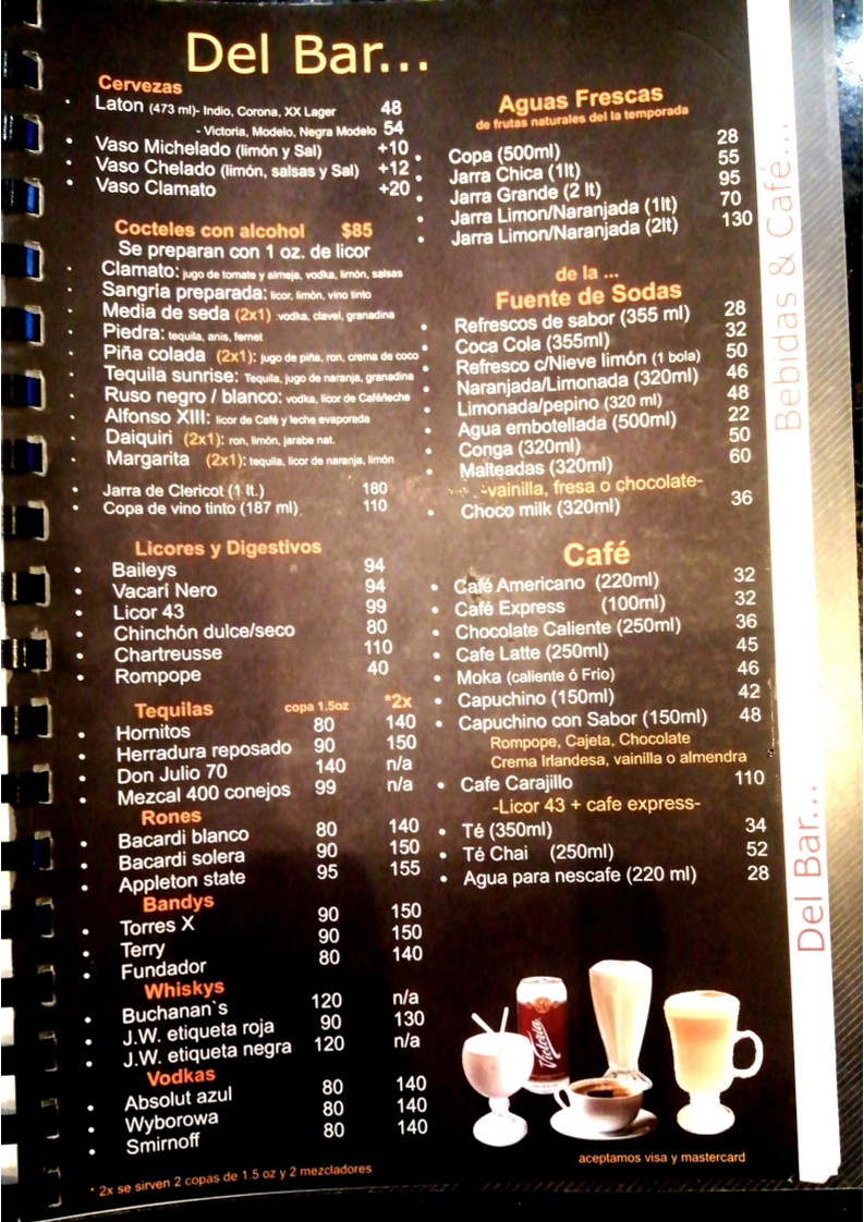 Güeros Restaurante Menu - Image 4